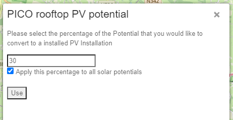 Use Rooftop PV Potential
